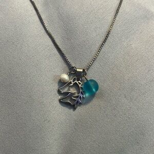 ⭐️Vintage horse necklace, never worn